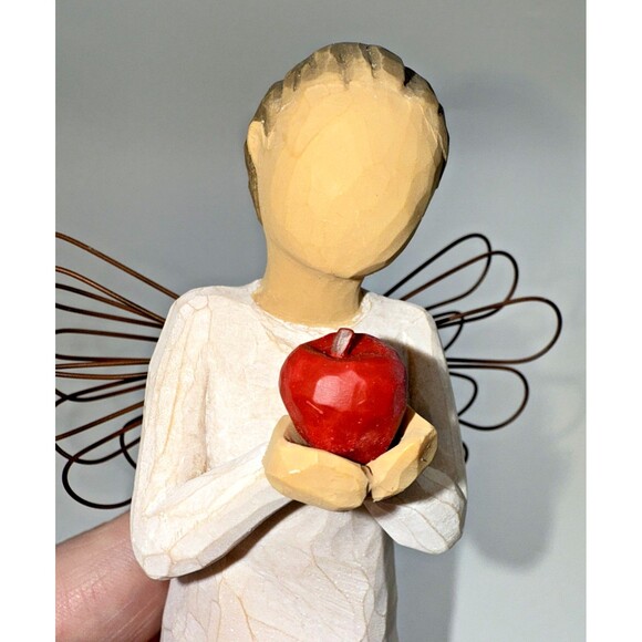 Willow Tree "You’re the Best" Angel  Figurine Holding Apple W/Box 5.5” NEW - Picture 11 of 13
